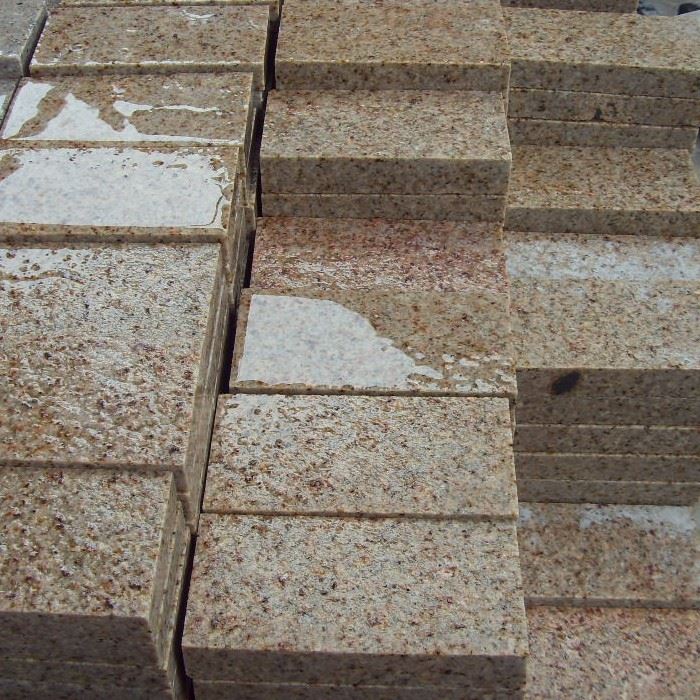 rustic yellow granite